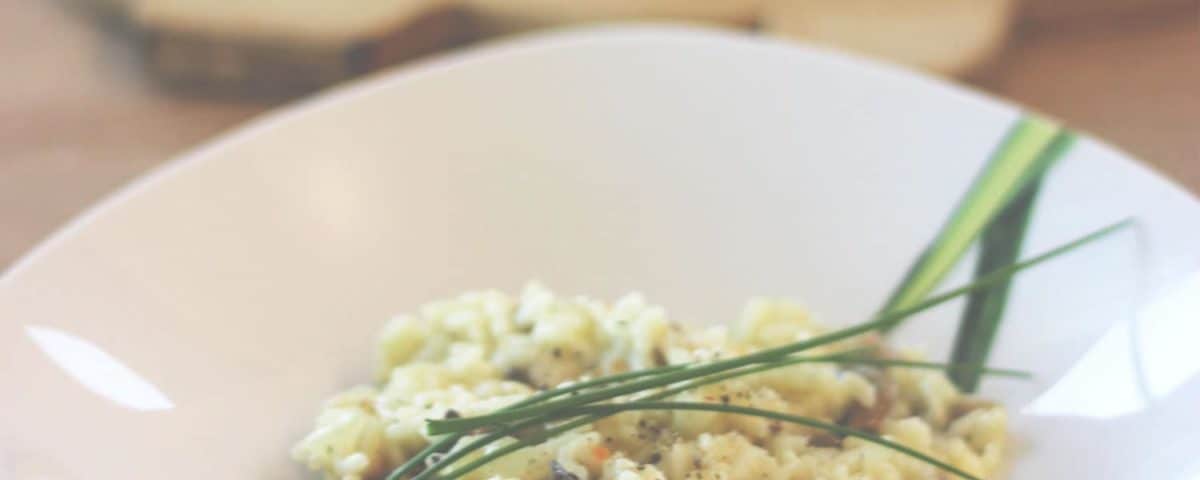 Pilzrisotto aus dem Dampfgarer