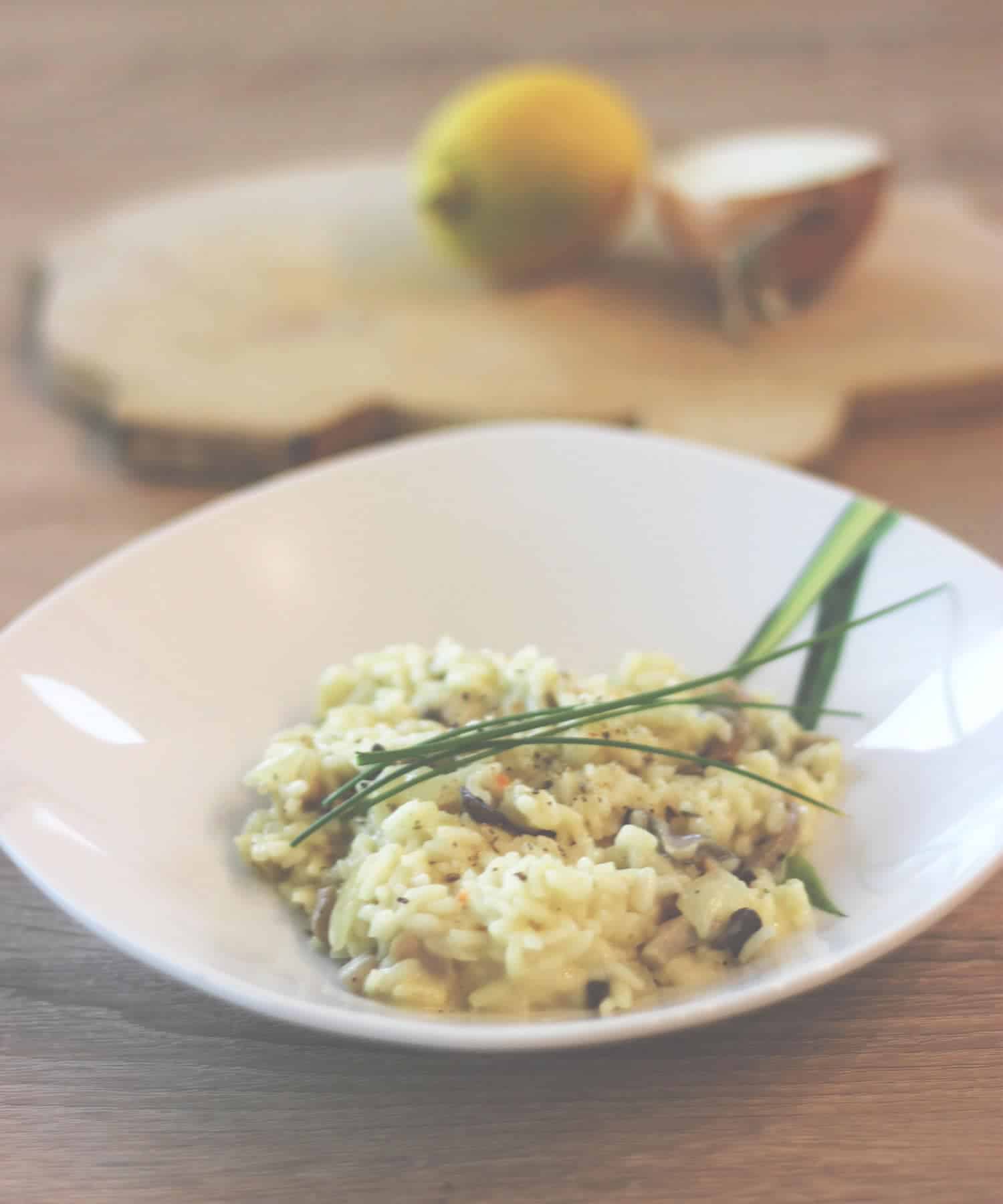 Köstliches Pilzrisotto aus dem Dampfgarer (Rezept)