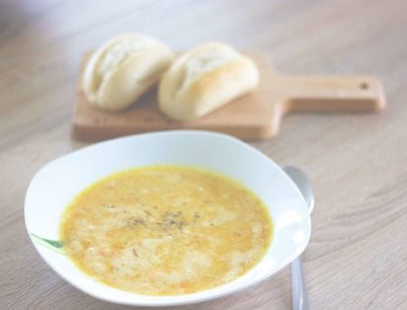 Karotten-Kartoffel-Suppe aus dem Dampfgarer